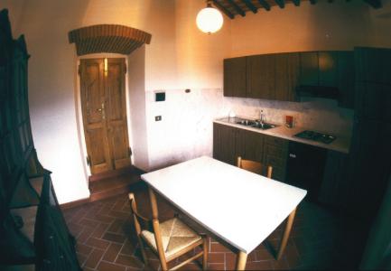 cucina dell'appartamento San Savino al primo piano