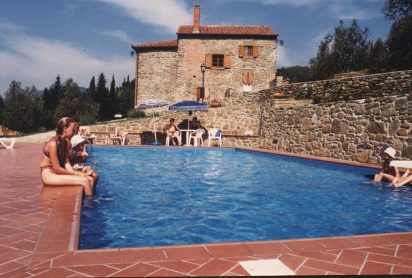 San Savino farmhouse pool